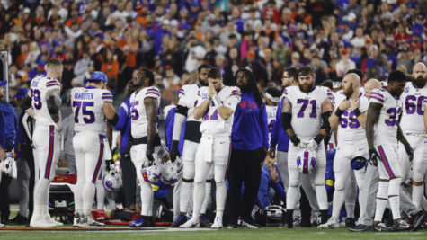 Buffalo Bill’s safety Damar Hamlin injured after Monday nights game