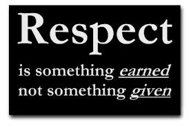 Care and Respect about Each Other and the World